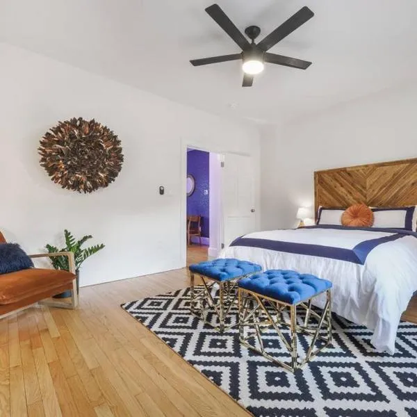 MidCentury Mod Suite, Hudson River/Mt Beacon Views, hotel v destinaci Newburgh