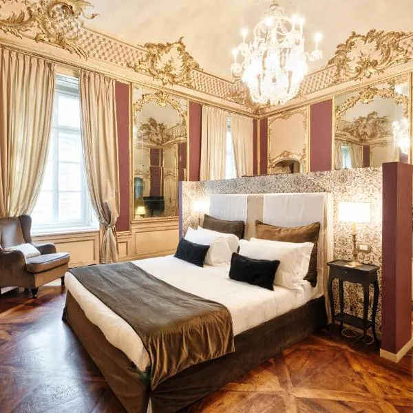 Palazzo Del Carretto-Art Apartments and Guesthouse, hôtel à Turin