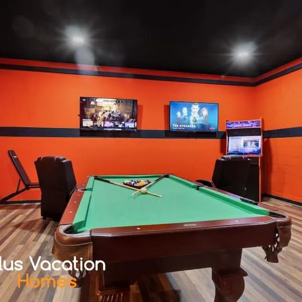 7617-Luxury Villa wPOOL & Hot Tub、オーランドのホテル