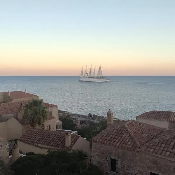 cottage in vellies-nice place for families, hotelli kohteessa Pappadhiánika