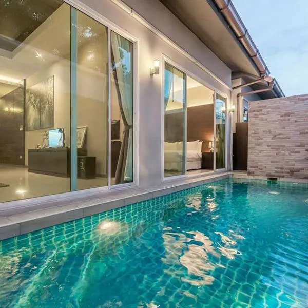 AnB modern B16 poolvilla 3BR for 6-8pax - Jomtian beach, hôtel à Jomtien Beach