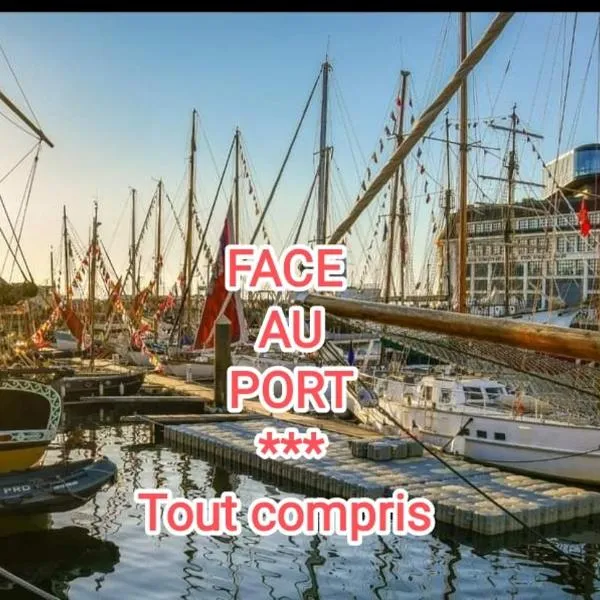 LE REFLET DES VOILES FACE AU PORT DE FECAMP, hotel in Fécamp