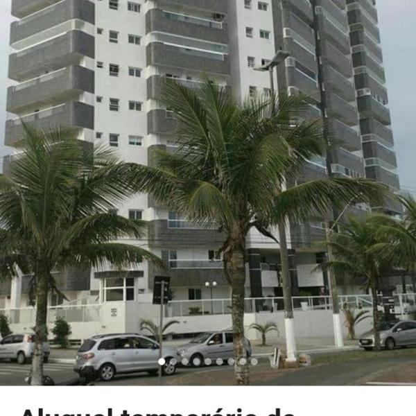 APARTAMENTO TOTALMENTE DE FRENTE AO MAR EM PRAIA GRANDE SP