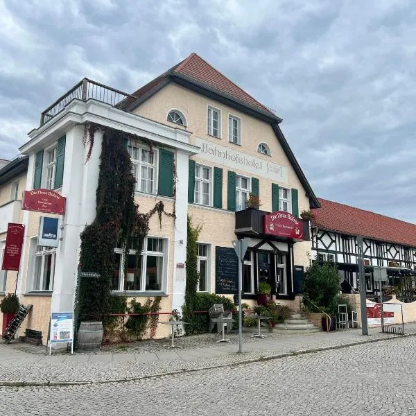 Bahnhofshotel Die Neue Bühne、バート・ザーローのホテル