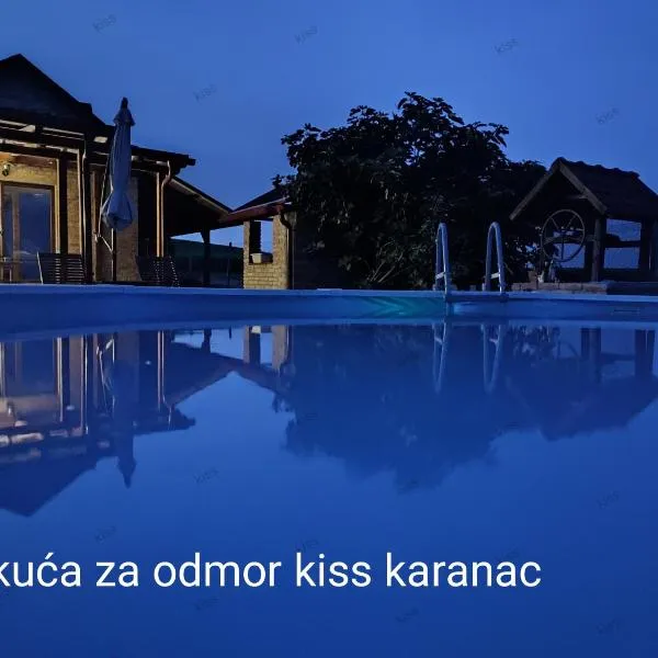 Kuća za odmor Kiss-Karanac,Baranja, hotel in Čeminac