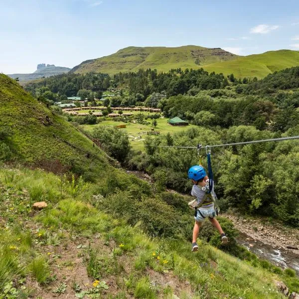 Gooderson Leisure Riverbend Chalets Self Catering and Timeshare Gold Crown Resort, hotel v destinaci Drakensberg Garden