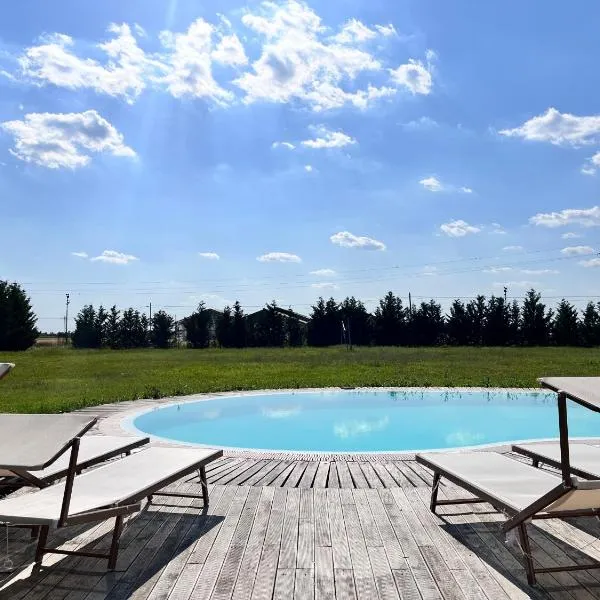 Cottage indipendente con piscina privata, hotel in Masi San Giacomo