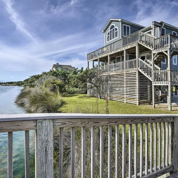 Avon Home on the Channel w/ Deck & Views!, hótel í Avon