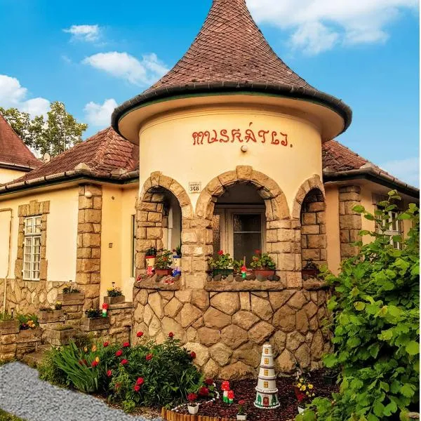 Muskátli Üdülőház, hotel Parádfürdő-Peresen