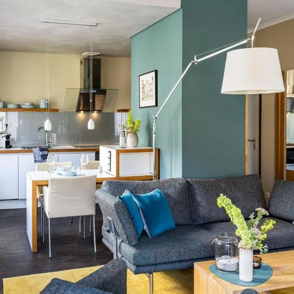 The Green Rostock Apartment Hotel، فندق في روستوك