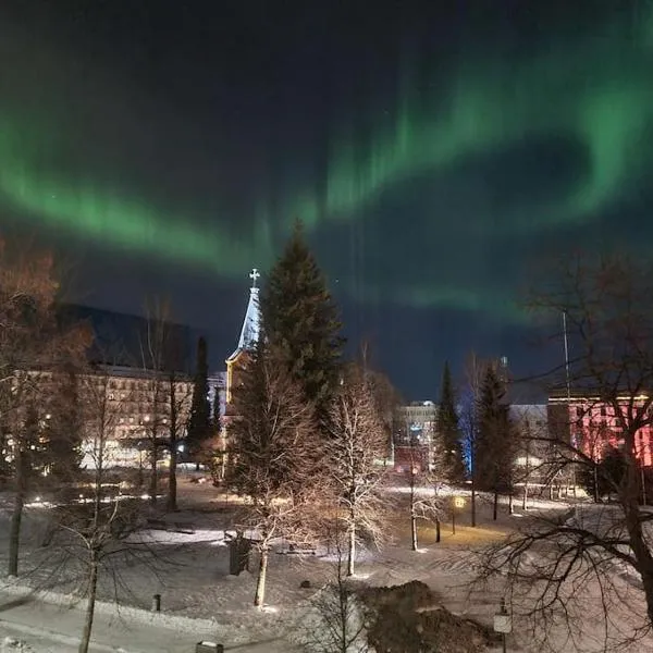 ROVIO ART APARTMENTS Gummeruksenkatu 5 Jyväskylä、ユヴァスキュラのホテル