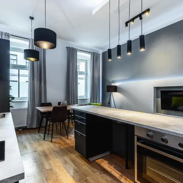Stylish designed apartment in a top location, hotel Bécsben
