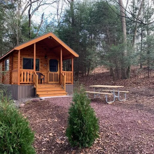 포츠빌에 위치한 호텔 Lakewood Park Campground - Luxury Cabin