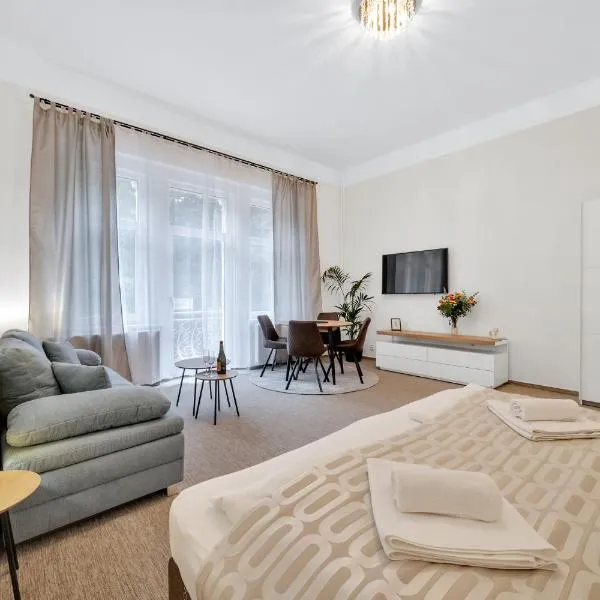 Rezidence Villa Gloria – hotel w Mariańskich Łaźniach