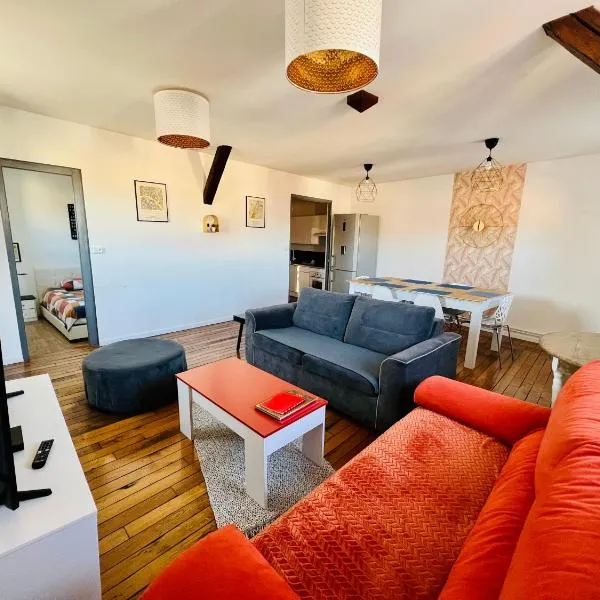 Appartement coeur centre-ville cosy et chaleureux rue Carnot, hotel v destinaci Châlons-en-Champagne