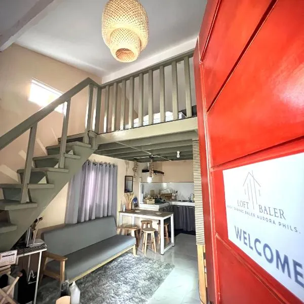 Loft Baler with Kitchen & Ideal for Work from Home Setup, hotel v destinaci Baler