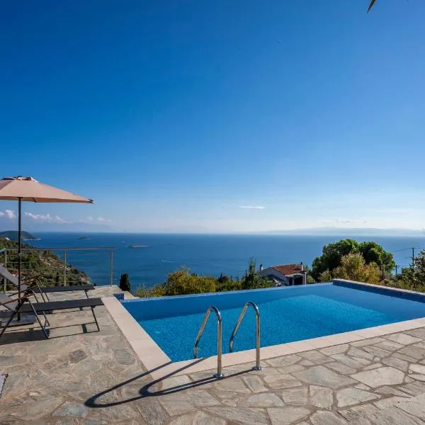 Olea Skopelos villas with swimming pools & sea view, hotel a Klíma
