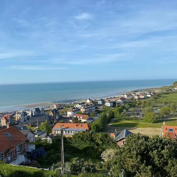 LE GRAND LARGE Superbe appartement vue sur mer, hotel in Hautot-sur-Mer