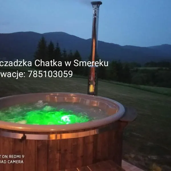 Bieszczadzka Chatka- domek góralski、スメレクのホテル