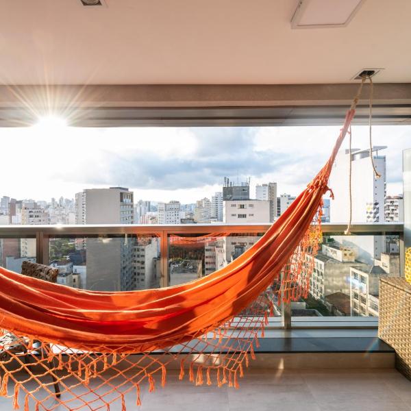 Edificio Setin Republica Downtown - Apto Charmoso para 4 Pessoas com Piscina e Academia by Okaeri Home Apartments