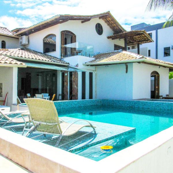 Casa a 140m da Praia do Sul com Wi-Fi em Ilheus BA