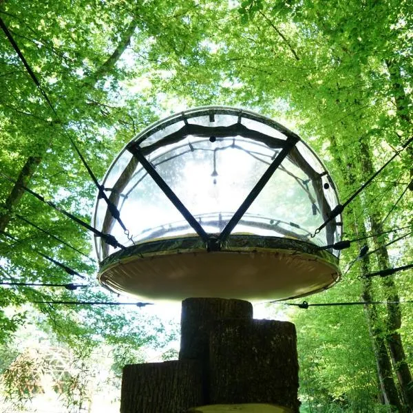 Ô Pays Des Bois - Hébergements insolites en pleine nature, hotel in Parmilieu