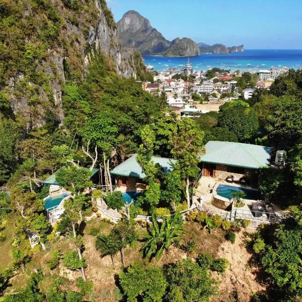 El Nido Viewdeck Cottages, hotel in El Nido