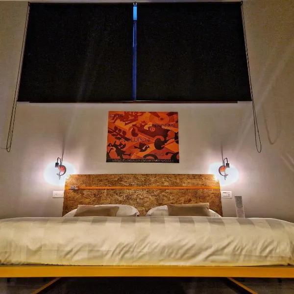 GARAGE47 Storica Officina Meccanica LOFT B&B iN PIENZA, hotel v destinaci Pienza