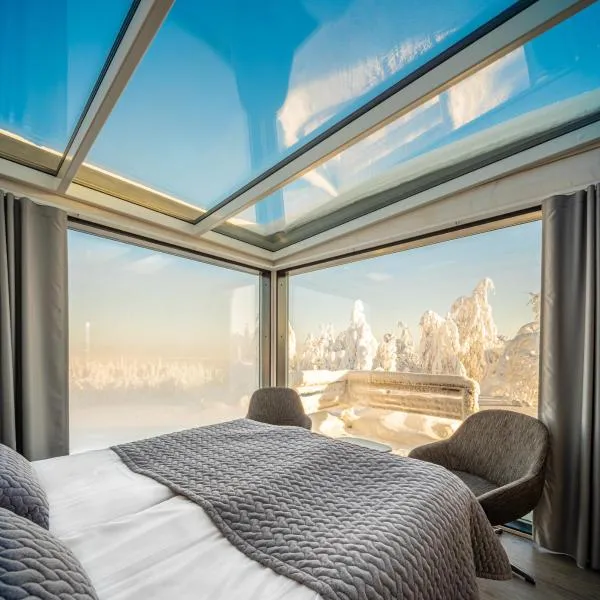 Ukkohalla Sky Cabin Glass Suite, khách sạn ở Hyrynsalmi