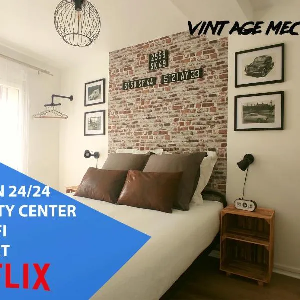 Venette에 위치한 호텔 Nouveau* Vintage Mecanic* Wifi*Netflix*Confort