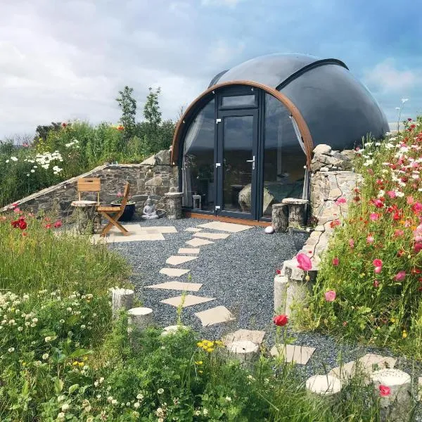 Hilltop Hideaway - Secluded pod with private hot tub, hotel v destinaci Newry