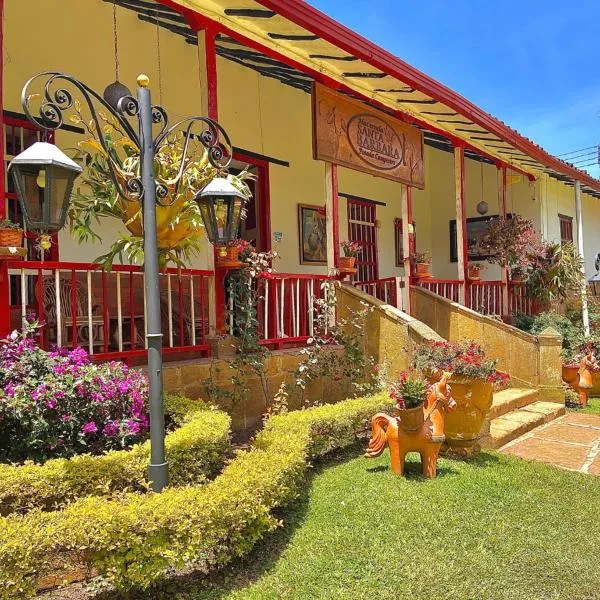 Hotel Hacienda Santa Barbara, hotel in San Gil