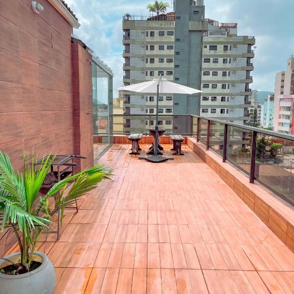 Cobertura na Praia da Enseada-Guarujá 180m2 10 hospedes - Foto 3