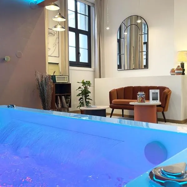 l'Orient-Express - Jacuzzi SPA - Parking - Loft, hotel en Le Havre