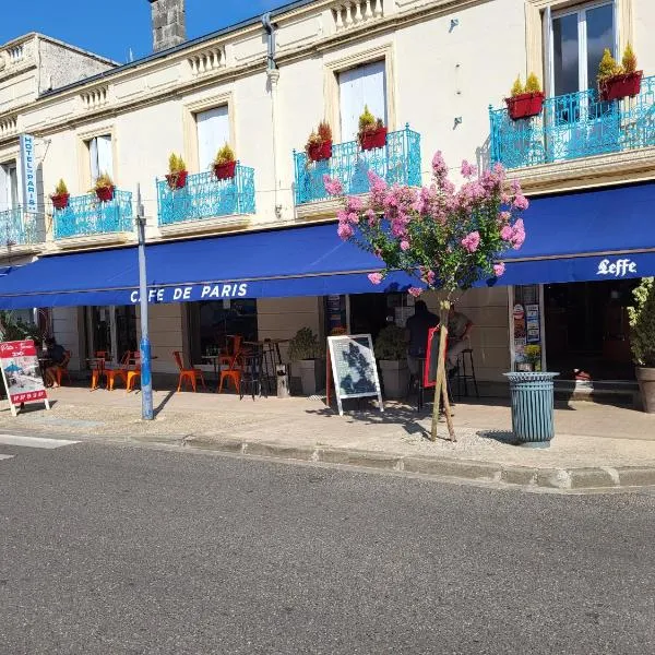 CAFE DE PARIS, hotel en Queyrac