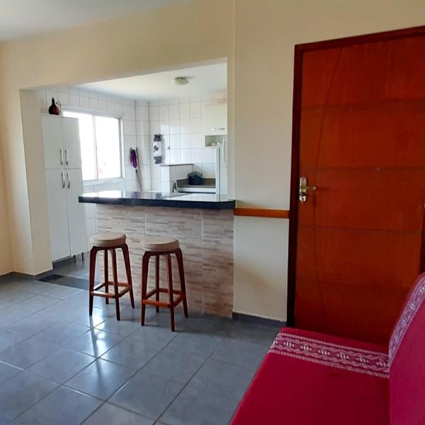 Apartamento super arejado com kit praia na Praia do Morro