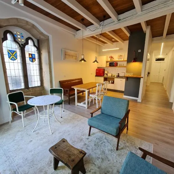 Pensión A Xanela, hotel v destinaci Pontevedra