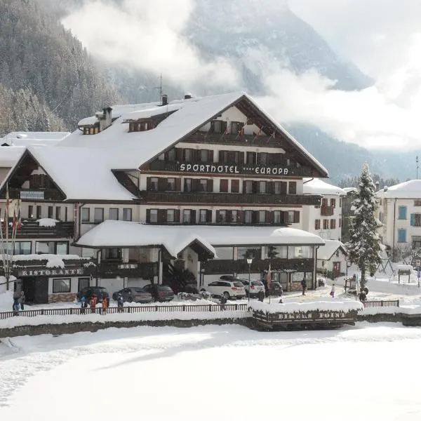 Sporthotel Europa Sul Lago, hotel en Selva di Cadore