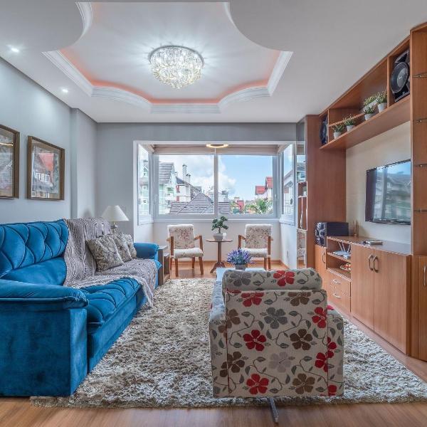 Fascino 302 - Apartamento 600 metros Rua Coberta de Gramado