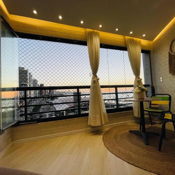 Flat Luxuoso Alto Padrao Frente Mar com 2 suites no Iate Plaza - Foto 2