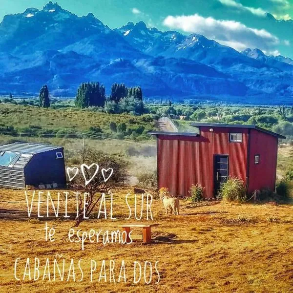 Cabañas Ladera de Nant y Fall -Tiny Houses-、トレベリンのホテル