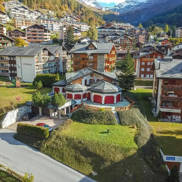 Villa Octogon - Free Parking - Wii - SportArena, hotel in Leukerbad