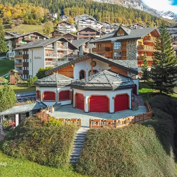 Villa Octogon - Free Parking - Wii - SportArena, hotel v destinaci Leukerbad
