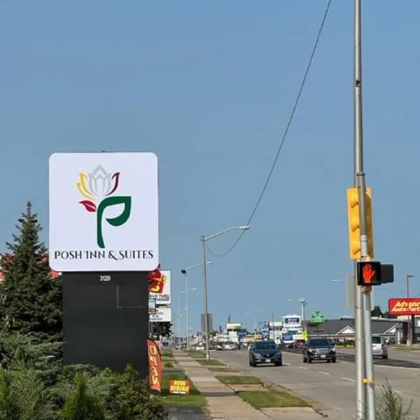 Posh Inn & Suites, отель в городе Висконсин Рапидс