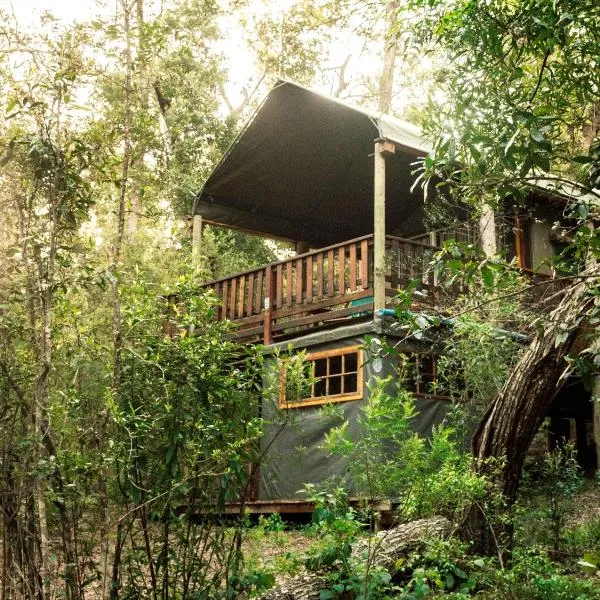 Fernhill Tented Treehouses, hotel v destinaci Rheenendal