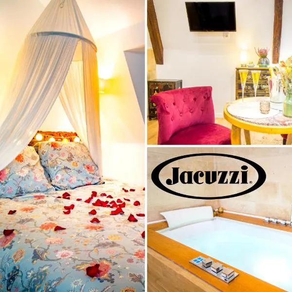 Jacuzzi® - La petite Romantique - FloBNB, hotel in Laon