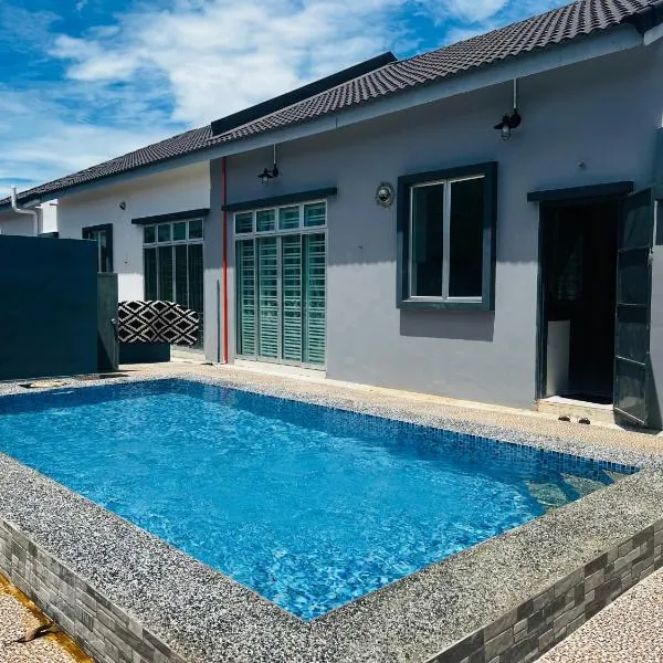 Villa Pool Kepala Batas, hotell i Kampong Hilir