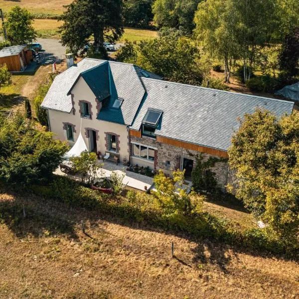 Les jardins de Nanine, hotel en Lamazière-Basse