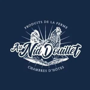 AU NID DOUILLET DE LA FERME CHAUVET, hotel en Chevillé