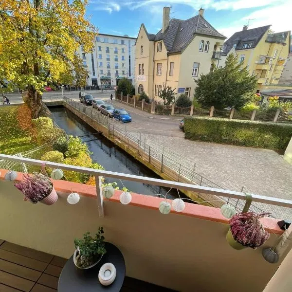 Lilis Apartment mit Balkon, hotel v Augsburgu
